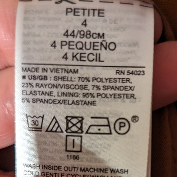 Banana Republic blazer rust Brown 4P - Picture 4 of 5